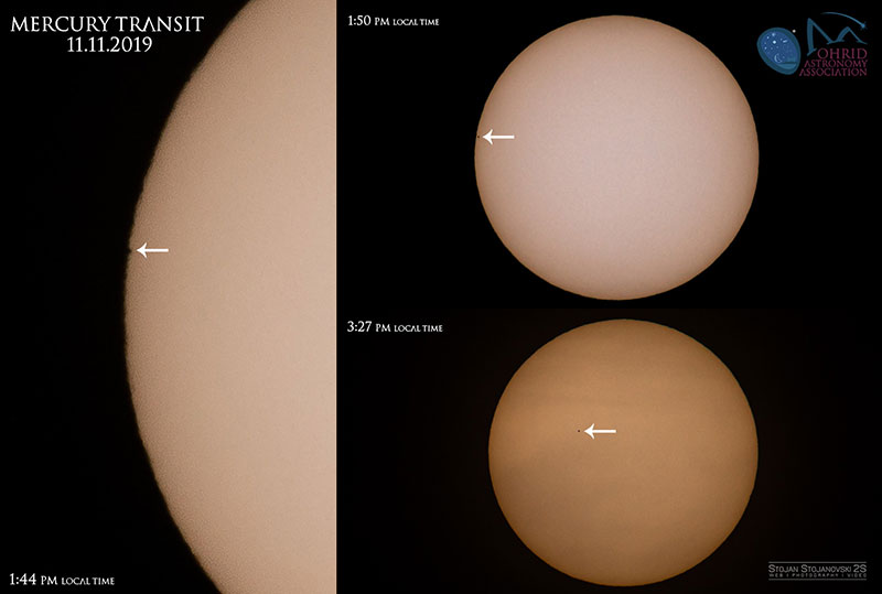 Трансит на Меркур – Фотогалерија