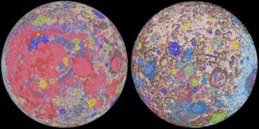 Нова, неверојатно детална геолошка мапа на Месечината