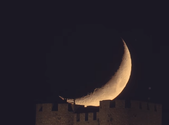 (ВИДЕО) Залез на Месечината и Самоилова Тврдина