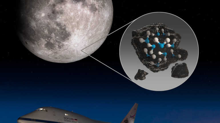 НАСА објави дека пронашле вода на месечината